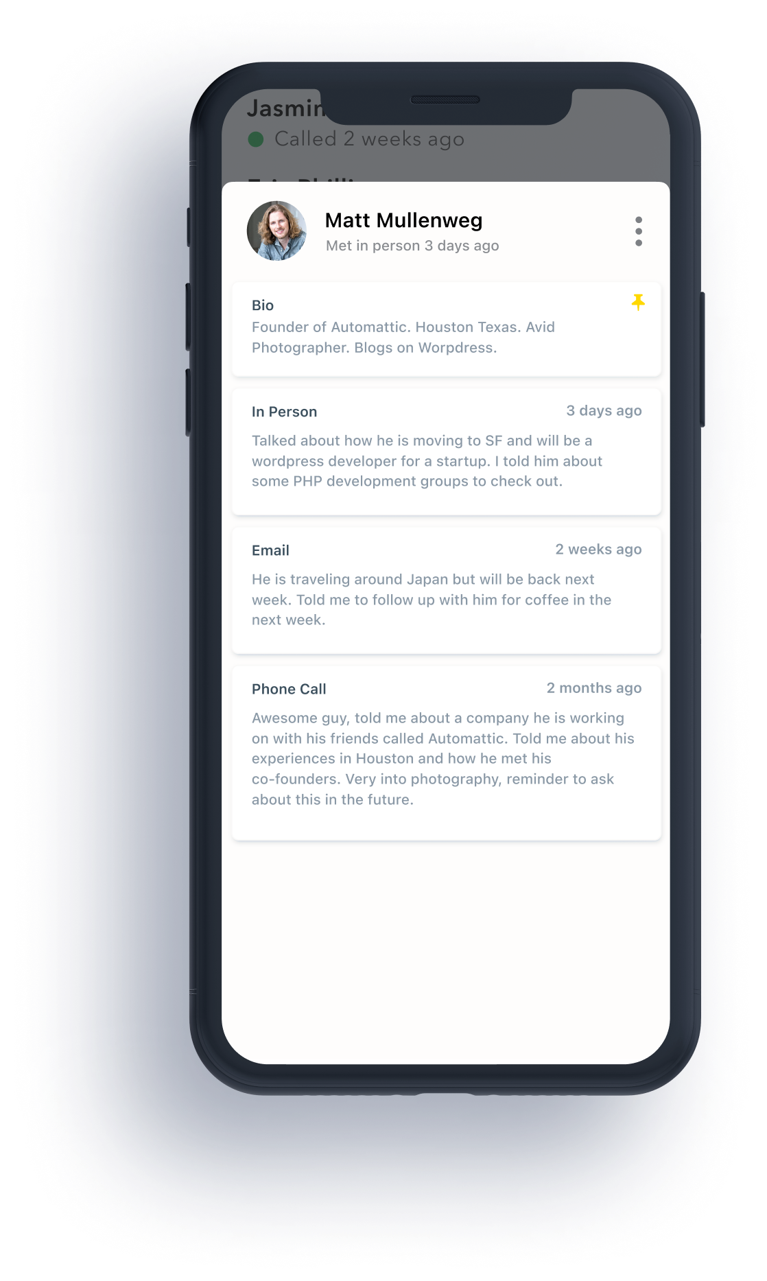 Mogul mobile contact profile