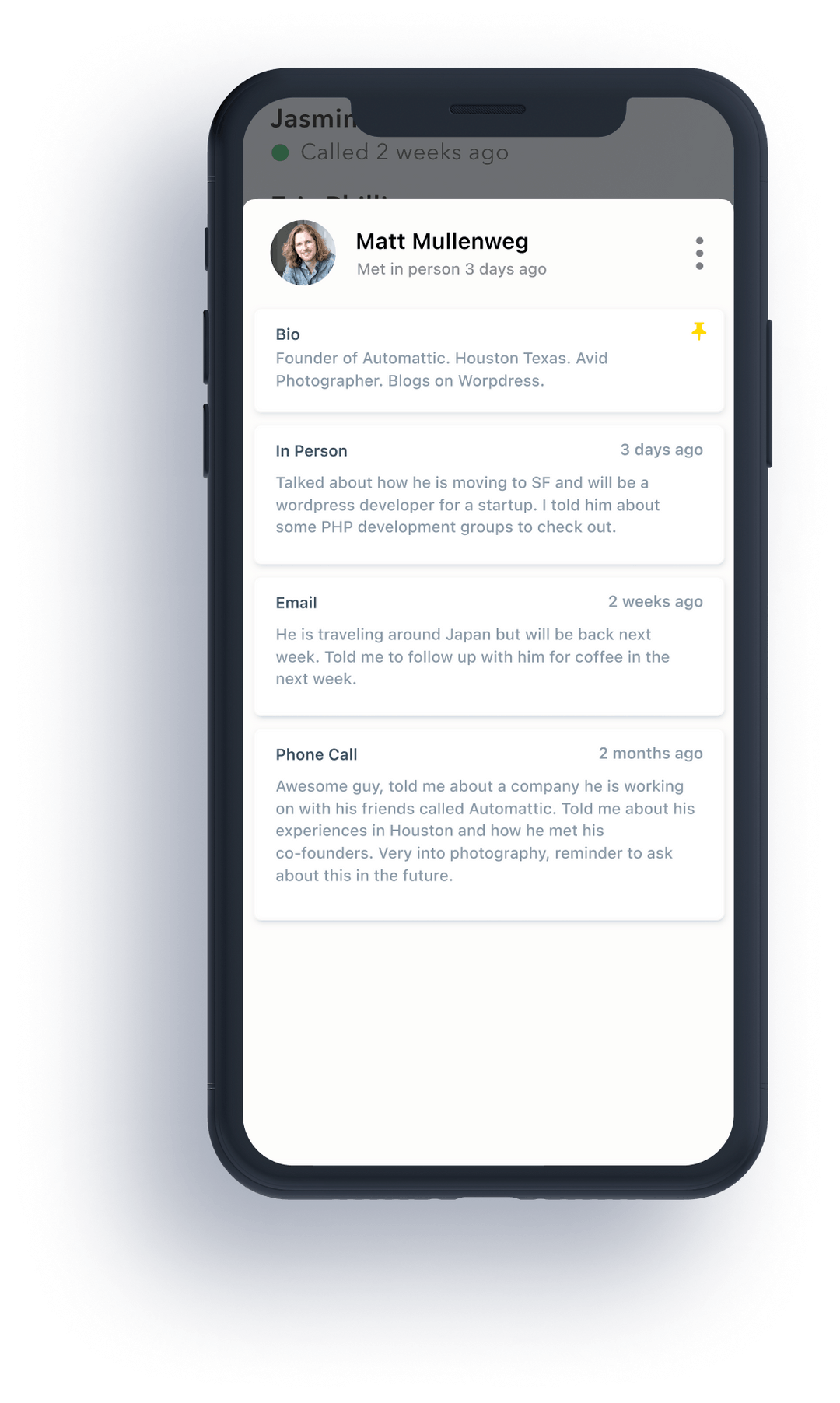 Mogul mobile contact profile